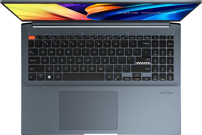 ASUS VivoBook Pro 16 OLED K6602VU-MX127X, Quiet Blue, Core i9-13900H, 16GB RAM, 1TB SSD, GeForce RTX 4050, DE