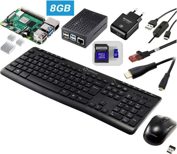 TRU Components Pro Set Raspberry Pi 4 B 8GB