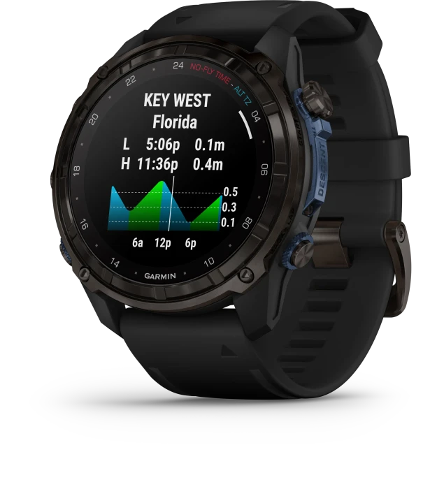 Garmin Descent Mk3i 43mm mit Silikonarmband carbon grey/black