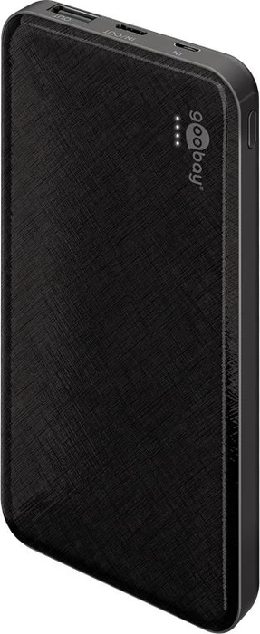Wentronic Goobay Powerbank Slimline 10000mAh schwarz