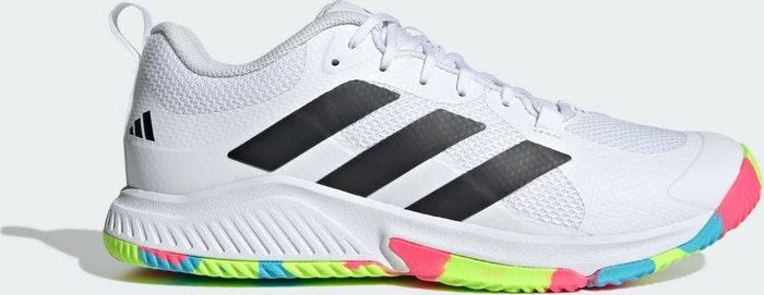 adidas Court Team Bounce 2.0 cloud white/core black/lucid lemon