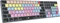 LogicKeyboard Titan Wireless Avid Pro Tools Mac, Titanium Gray, LEDs weiß, USB/Bluetooth, DE Vorschaubild