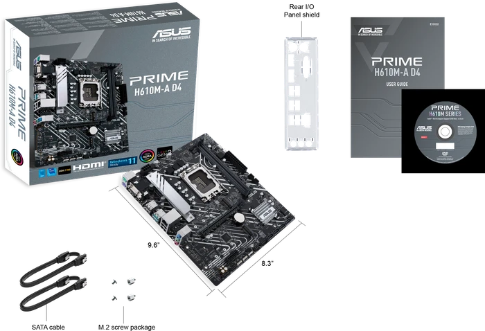ASUS Prime H610M-A D4-CSM (Intel 1700)