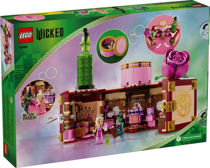 LEGO Wicked - Glindas und Elphabas Schlafsaal