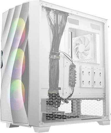 Antec Dark League Dark Fleet DF700 Flux White, weiß, Glasfenster