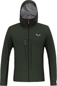 Salewa Sella 3L Hardshell Funktionsjacke green/dark olive (Herren)