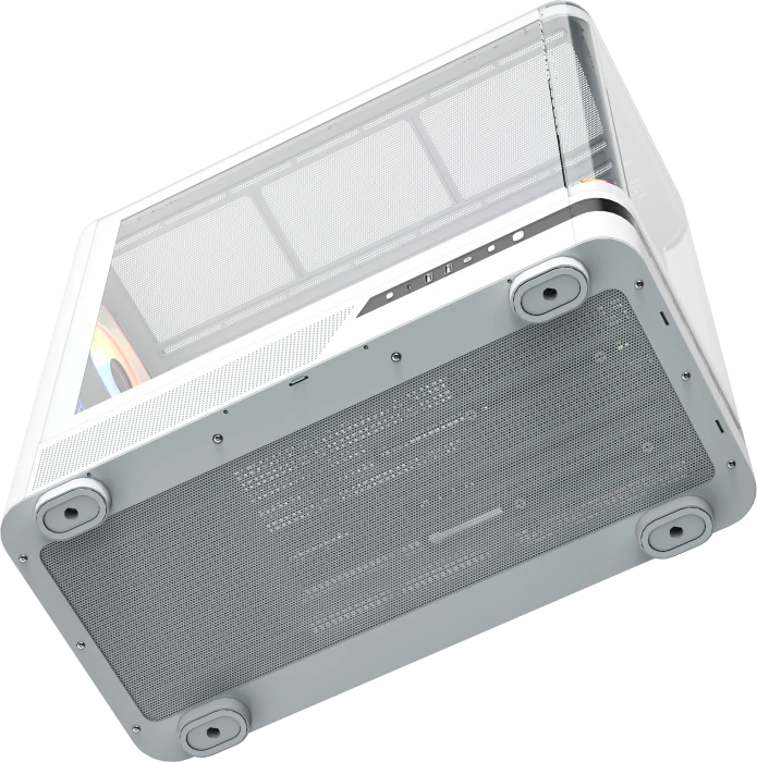 Modecom Volcano AQ100 ARGB White, Glasfenster