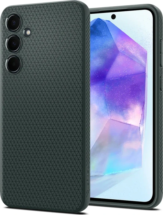 Spigen Liquid Air für Samsung Galaxy A55 5G Abyss Green
