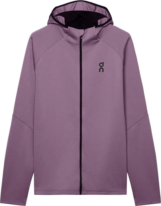 On Climate Zip Hoodie Laufjacke dewberry (Herren)