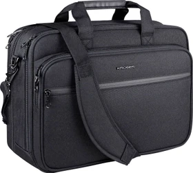 Kroser Notebooktasche, bis 17.3", schwarz