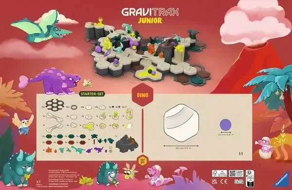 Ravensburger GraviTrax Junior Starter-Set: XXL Dino
