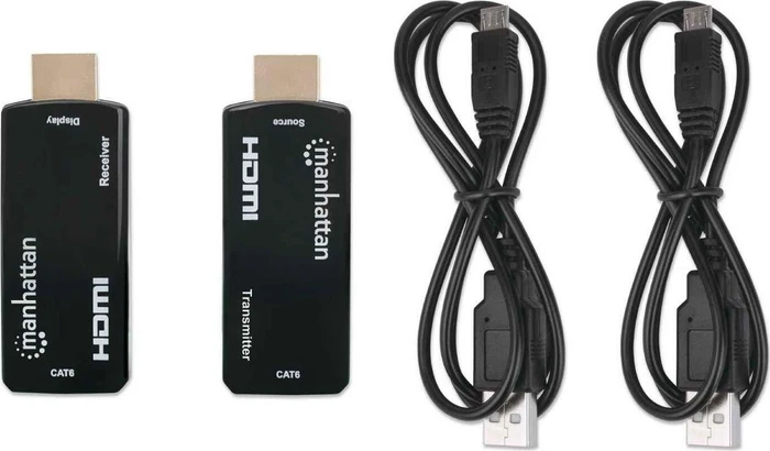 Manhattan 1080p HDMI over Ethernet Extender Set