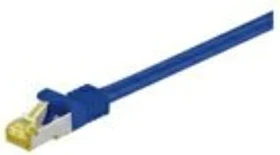 MicroConnect Patchkabel, Cat7/Cat6a, S/FTP, RJ-45/RJ-45, 0.5m, blau