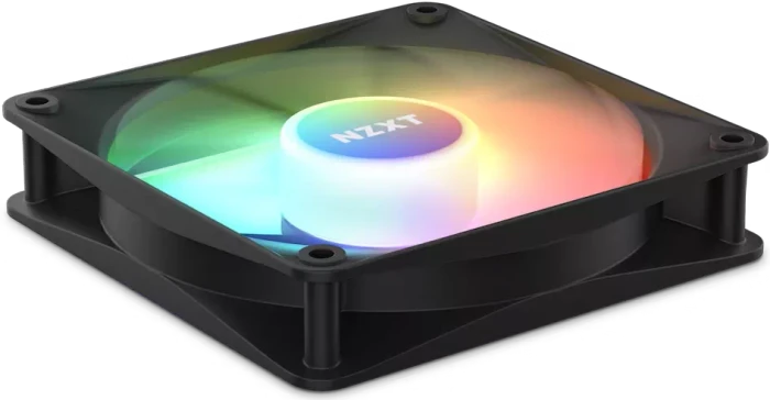 NZXT F Series F120 RGB Core Triple Pack, Matte Black, schwarz, 120mm, 3er-Pack