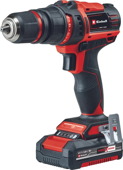 Einhell Expert TE-CD 18/45 3X-Li +22 Akku-Bohrschrauber inkl. Koffer + Akku 2.0Ah + Zubehör