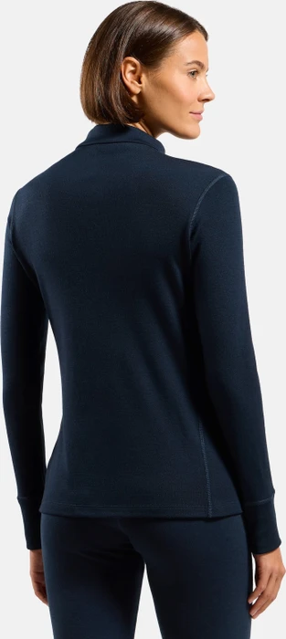 Odlo Natural Merino 260 Baselayer Half Zip Funktionsshirt langarm dark sapphire (Damen)