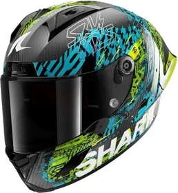 Shark Aeron GP FIM Racing #2 Speed-Vib schwarz/türkis/grün