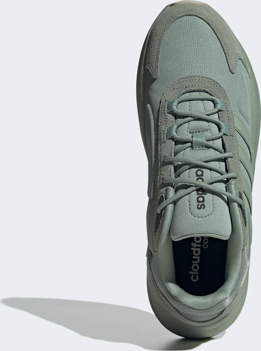 adidas Ozelle Cloudfoam silver green/carbon