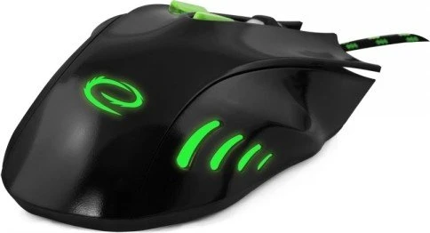 Esperanza MX401 Hawk 7D schwarz/grün, USB