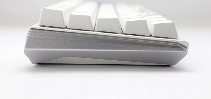 Ducky One 3 Mini PBT, LEDs RGB, Pure White, MX RGB RED, USB, DE