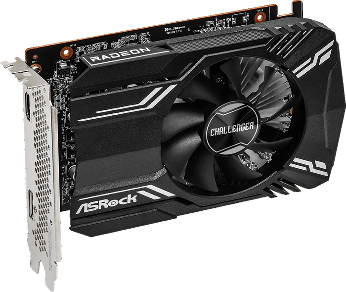 ASRock Radeon RX 6400 Challenger ITX, RX6400 CLI 4G, 4GB GDDR6, HDMI, DP