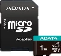 ADATA Premier Pro R100/W85 1TB Kit, UHS-I U3, A2, Class 10
