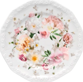 Rosenthal Maria Pink Rose Brotteller 17cm