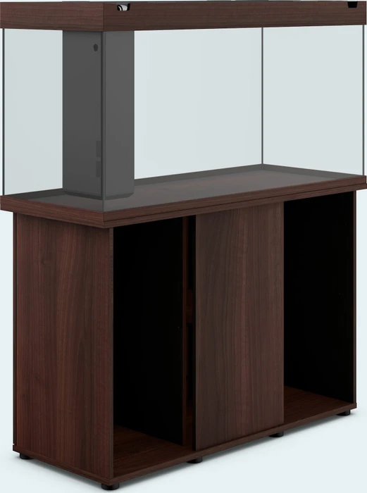 Juwel Rio 350 LED Aquarium-Set mit Unterschrank, dunkles Holz/dunkles Holz, 350l