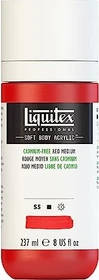 Liquitex Professional Soft Body Acrylic cadmium-free red medium, 237ml