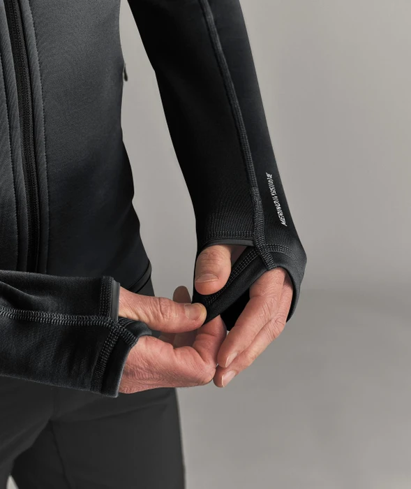Ortovox Fleece Funktionsjacke black raven (Herren)