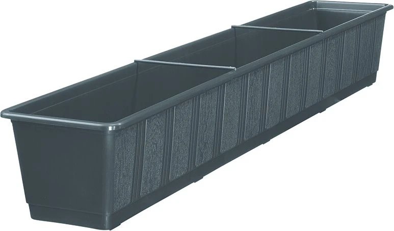 blumenkasten hhe Beton Blumenkasten grau, lnglich