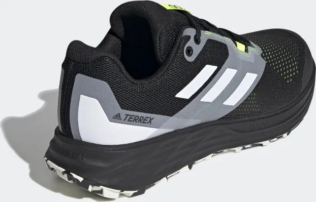 adidas Terrex Two Flow core black/crystal white/solar yellow (Herren)
