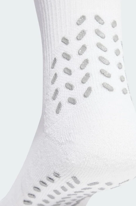 adidas Football GRIP Printed Cushioned Crew Performance Socken white/black