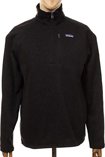 Patagonia Better Sweater 1/4-Zip Fleece Pullover schwarz (Herren)