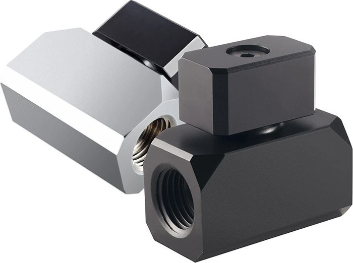 Phanteks G1/4" Ball Valve Absperrhahn silber