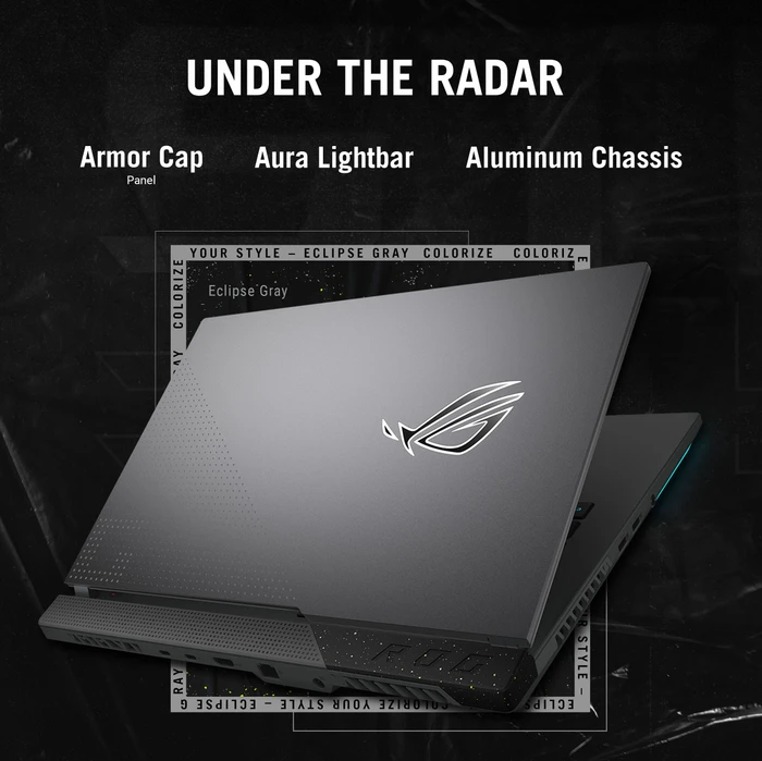 ASUS ROG Strix G17 (2023) G713PV-LL145W, Eclipse Gray, Ryzen 9 7940HX, 32GB RAM, 1TB SSD, GeForce RTX 4060, DE