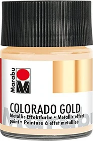 Marabu Colorado Gold Effektfarbe, weißgold, 50ml
