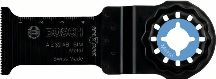 Bosch Professional AIZ32AB Metal BIM Tauchsägeblatt 32mm, 10 Stück