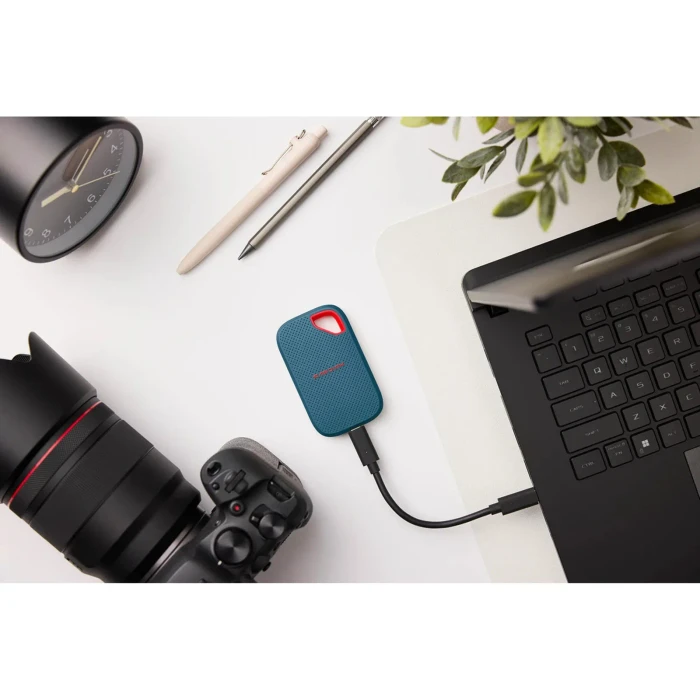 SanDisk Extreme Portable SSD V3, blau, 2TB, USB-C 3.2