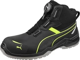 Puma Krypton Disc Mid S3S ESD Sicherheitsschuhe schwarz (Herren)