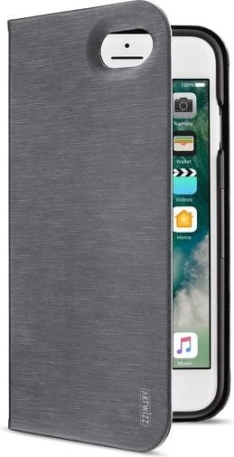 Artwizz SeeJacket Folio für Apple iPhone 7 grau
