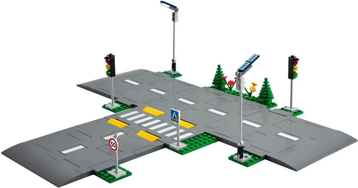 LEGO City - Straßenkreuzung mit Ampeln
