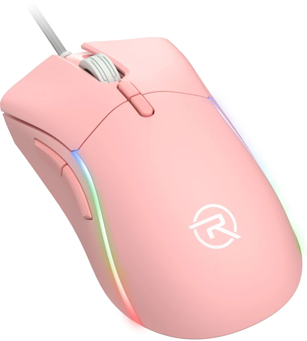 Rapture Venom V2 Gaming Maus rosa, USB