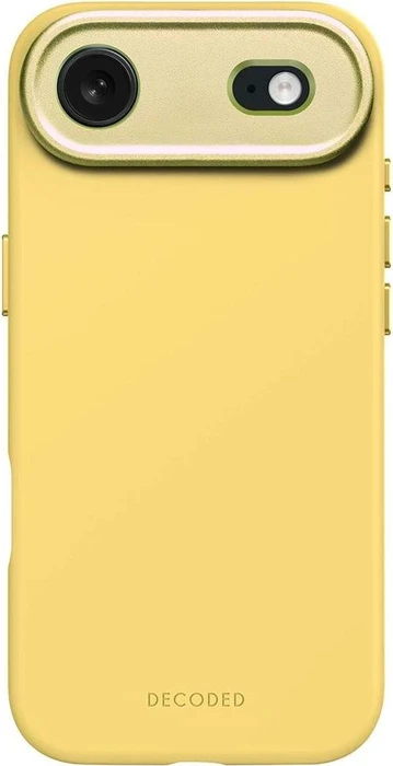 Decoded AntiMicrobial Silicone Back Cover für Apple iPhone Air yuma yellow