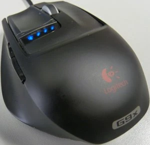 Logitech G9x Laser Mouse, USB