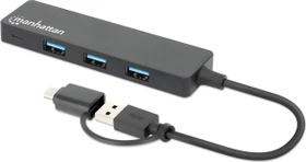 Manhattan 4x USB-A 3.0, USB-A/USB-C 3.0 [Stecker] (180863)