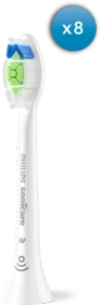 Philips HX6068/87 Sonicare W2 Optimal White Ersatzbürste weiß, 8 Stück