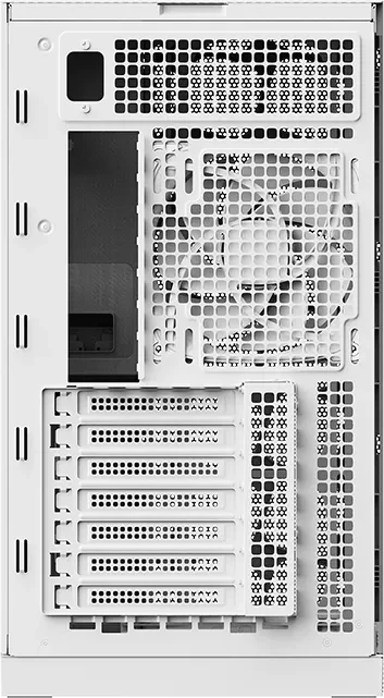 Geometric Future Model 5 Vent White, inkl. Lüfter, Glasfenster