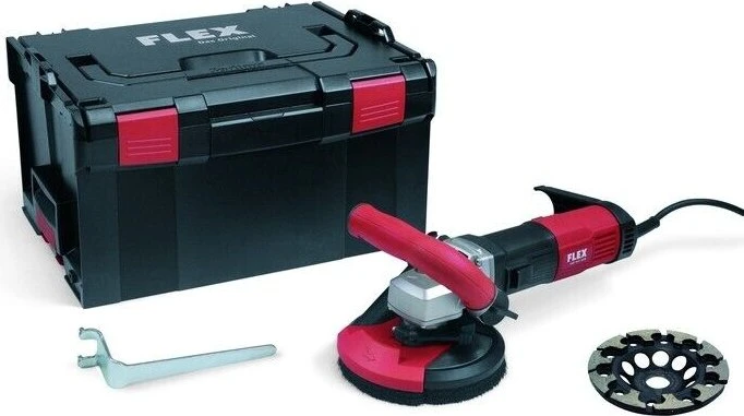 Flex LD 15-10 125 R Kit Turbo-Jet Elektro-Betonschleifer inkl. L-Boxx