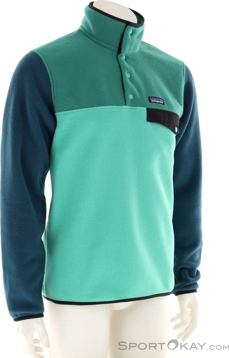 Patagonia Lightweight Synchilla Snap-T Pullover aqua stone (Herren)
